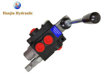 P40 Hydraulic Single Spool Manual Directional Control Valve Forklift One Lever 31.5MPa Pressure