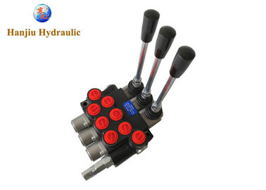 Professional Hydraulic Directional Control Valve Block For 3P40 With Spring Return