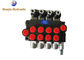 4 Spools 40LPM Hydraulic Flow Control Valve Block P40 Series 31.5MPa Pressure