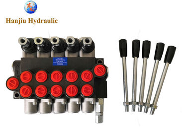 P40 Hydraulic Directional Valve With Manual Control Multiple Unit Valve Credit