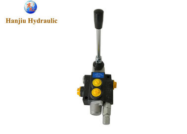 Hydraulic Single Spool Manual Directional Control Valve Compact Size P40 For Forklift