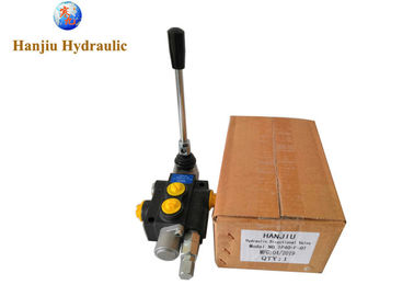 Hydraulic Single Spool Manual Directional Control Valve Compact Size P40 For Forklift