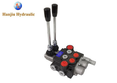 2 Spool Hydraulic Directional Control Valve 11gpm Double Acting Cylinder Spool