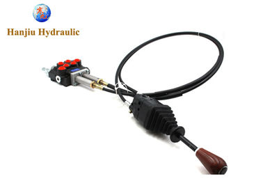 2 Spool Hydraulic Valve 40L/Min With Remote Cable Control For Truck Mounted Cranes