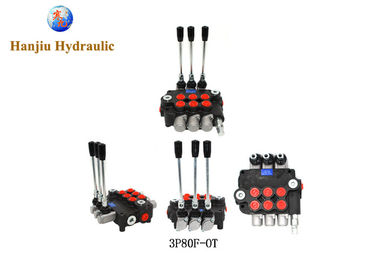 Manual Hydraulic Directional Control Valves 20L/Min To 200L/Min 1-12 Spool Spring Return Detent Return And Floating