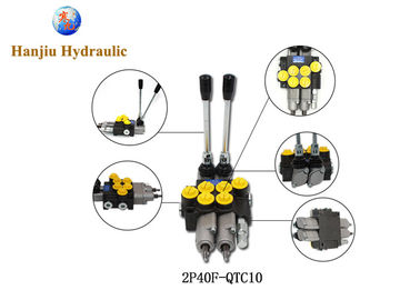 Manual Hydraulic Directional Control Valves 20L/Min To 200L/Min 1-12 Spool Spring Return Detent Return And Floating