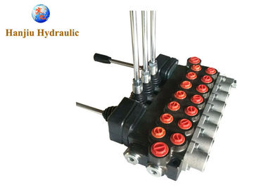 Hydraulic Control 7 Levers 45 Liters Platform Monoblock Control Valve 7sects Standard Bulgaaria