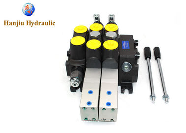 Hydraulic Needs Track Blender Sectional Valve Hydraulic Hand Lever Valve Pneumatic Control