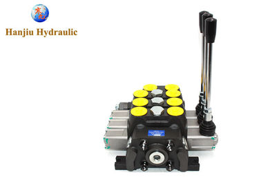 Hydraulic High Pressure Directional Valve Wheel Conveyors Valve 3 Ways Manual Control