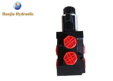 Hydraulic Monoblock Directional Solenoid Control Valve 1 Spool 13 GPM 12V DC Hydraulic Flow Control Valve