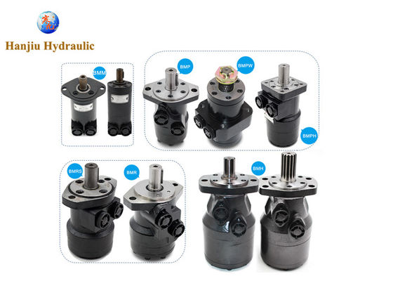 BM Series Displacement 8-1000 Ml/R Speed 10-2000 Rpm Low RPM Hydraulic Motor