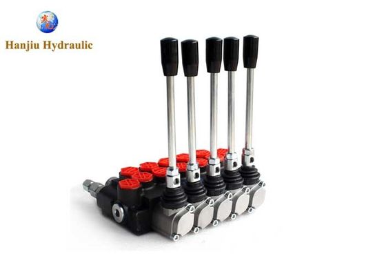 5 Spool 40 Liters Monoblock Directional Control Valve