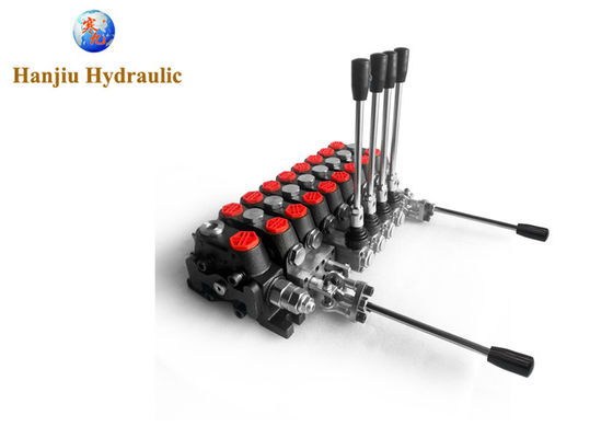 Hydraulic Joystick Control Valves Hydraulic Hand Lever Valve Industrial Hydraulics DCV 26gpm