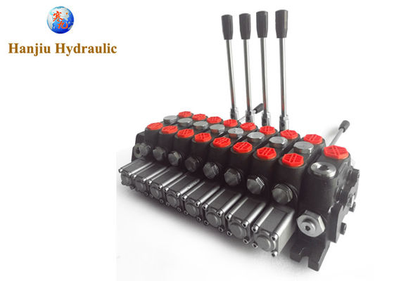 Hydraulic Joystick Control Valves Hydraulic Hand Lever Valve Industrial Hydraulics DCV 26gpm