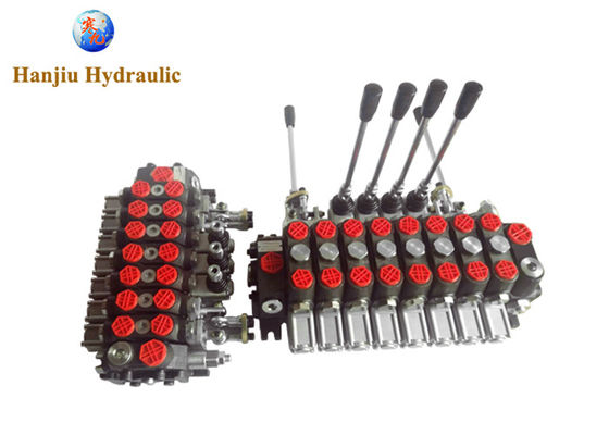 Hydraulic Joystick Control Valves Hydraulic Hand Lever Valve Industrial Hydraulics DCV 26gpm