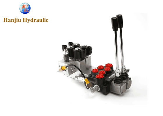 Mobile 40l/Min 24v Manual Electric Control Dcv Valve