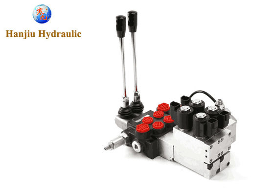 Mobile 40l/Min 24v Manual Electric Control Dcv Valve