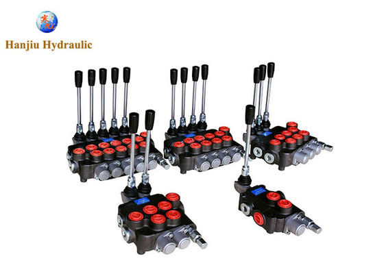 45lpm And 80lpm Monoblock Directional Control Valve For Mobile And Stationary Equipment