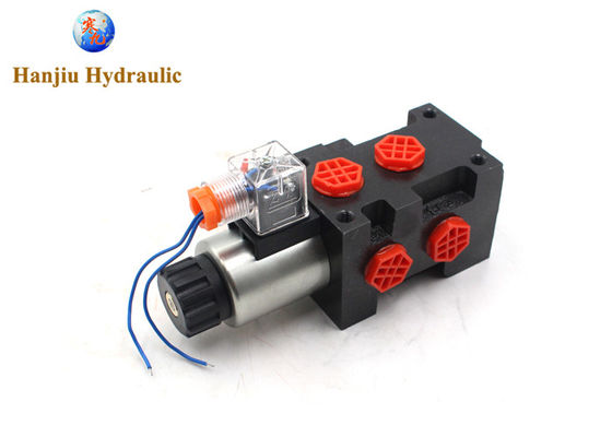 Dvs6 6/2 Solenoid Operated Hydraulic Directional Valve Hydraulic Diverter / Selector Valve