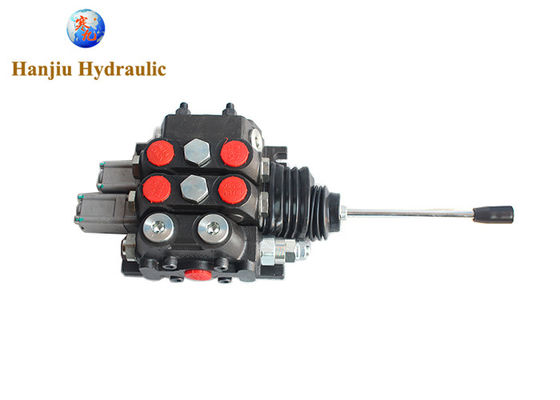 100 Liters 2 Spool 315bar Electric Joystick Hydraulic Control Valve