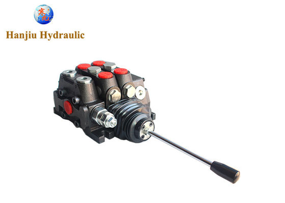 100 Liters 2 Spool 315bar Electric Joystick Hydraulic Control Valve