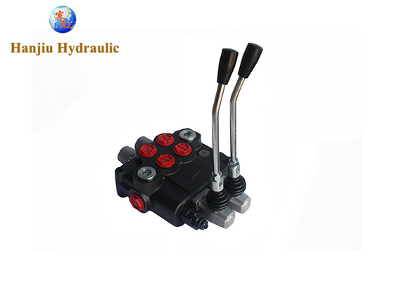 2P120 1'' 2 Spool Monoblock Hydraulic Control Valve