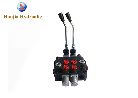 2P120 1'' 2 Spool Monoblock Hydraulic Control Valve