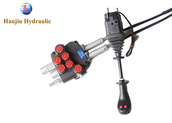 1x Floating Cable Remote Control Valve Kit 2 Spool 80L Joystick Open Center