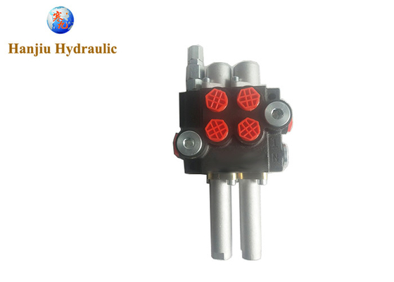 2 Spool Hydraulic Directional Control Valve 80L Cable Control Use On Sprayers 2P80 A1A1 2XKIT