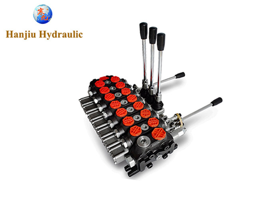 Forestry Machinery Hydraulic Sectional Valves 80-90 Liters Joystick