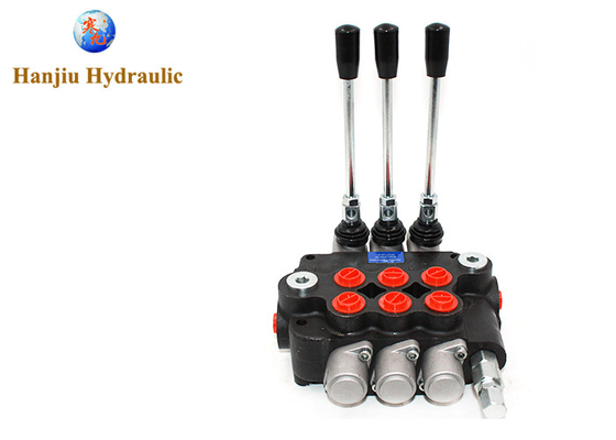 Hydraulic Agricultural Machines Directional Control Valve 3 Levers 21gpm Monoblock