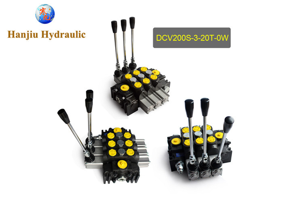 Dcv200s-3 Hydraulic Directional Control Valve With Series Circuit Working Pressure 315 Bar