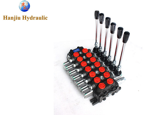 Sds100 60lpm Manual Directional Control Valve Drilling Rig Machinery Parts 6 Banks