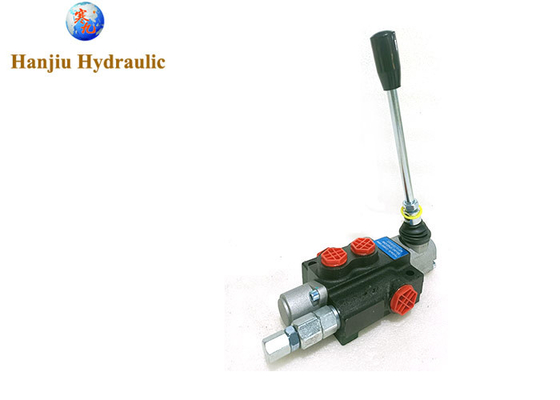 Mini Loader Hydraulic Spool Valve 1 Section With 1 Spools A 40l/Min Detent Valve Closed Center