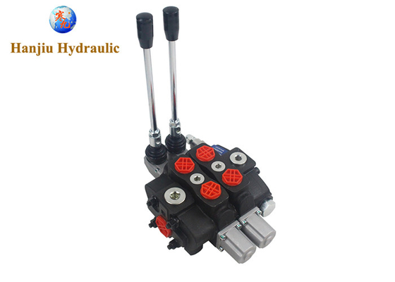 HSSD8 Series 2 Bank Hydraulic Monoblock Valve 31.5Mpa 80 L/Min Flow Rate
