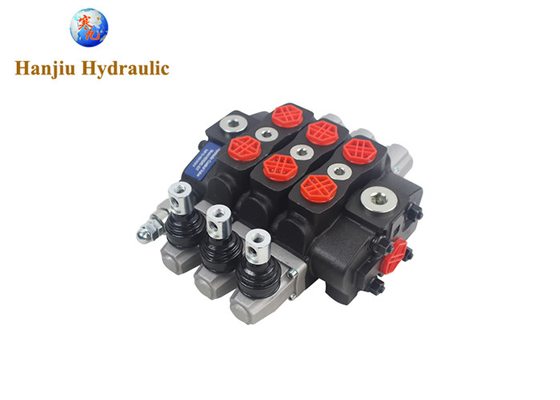 Mining Equipment HSSD8 Series 3 Bank Hydraulic Sectional Valve 31.5Mpa 80 L/Min Flow Rate