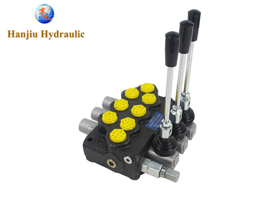 HSSD5 Series 3 Bank Hydraulic Monoblock Valve 31.5Mpa 45 L/Min Flow Rate