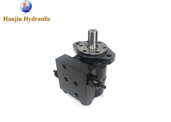 BMP-200-2-E-D-B hydraulic Motor with relief valve, SAE 6B Shaft , BSPP ports 