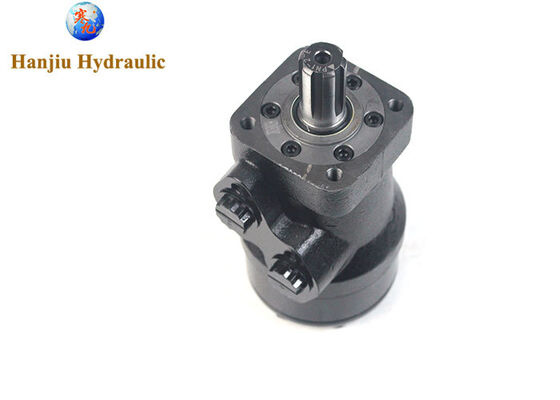 Hydraulic orbit motor MLHRQ160, 4 square flange, SAE 6B spline shaft for garbage truck hydraulic motor