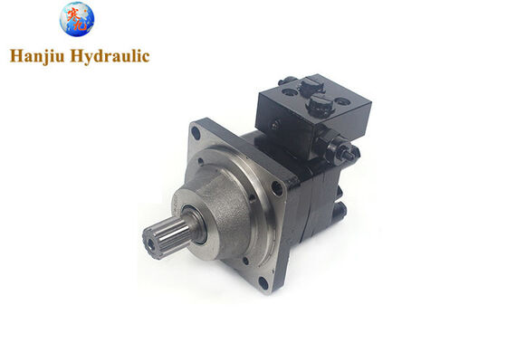 BMSY100 hydraulic low speed high torque wheel motor with crossover relief valve
